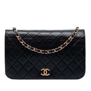 Chanel Vintage Full Flap Bag Quilted #256559C33B